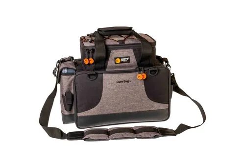 Zeck Lure Bag Schultertasche – Perfekte Tackletasche für Raubfischer - Ködereimer: Vielseitige Angeltasche mit praktischen Fächern für optimalen Zugriff auf Ihr Angelzubehör.