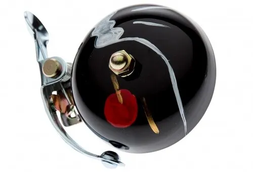 Fuji - Handpainted Suzu Fahrradklingel von Crane Bell Co., Retro Look - Klingeln & Glocken - Handbemalt von Nami Sasaki, überzeugt durch einzigartiges Design und lauten, klaren Klang für stilvolle Radfahrer.