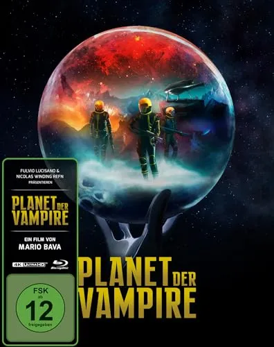 Planet der Vampire - 4K Ultra HD + Blu-ray Mediabook - Filme: Hochwertige 4K Ultra HD-Version mit Mediabook, ideal für Sammler und Filmfans, Veröffentlichung am 04.09.2025.