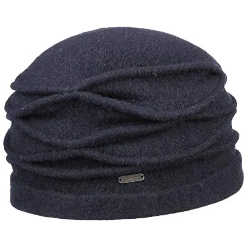McBURN Kamita Walkmütze - Damen Wintermütze Made in Italy - Strickmützen für Damen, aus hochwertiger Wolle gefertigt, bietet optimalen Kälteschutz und stilvollen Look für Herbst und Winter.