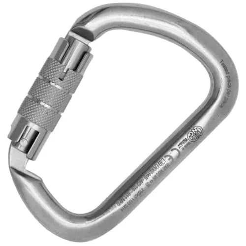 Kong Anschluss Edelstahl XLarge Twist Lock, glänzend in silber von Kong