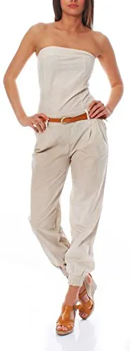 Overalls Beige von malito more than fashion