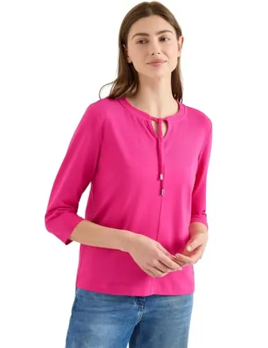 Cecil Shirt im Tunika-Look Beetroot pink XL von CECIL