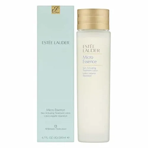 Esteé Lauder Micro Essence Treatment Lotion 200 ml - Gesichtspflege mit Bio-Ferment für normale bis trockene Haut, stärkt, beruhigt und nährt die Haut morgens und abends.