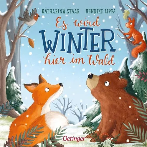 Es wird Winter hier im Wald: Allererstes Wissen über die Jahreszeiten für Kinder - Weihnachten für Kinder – Ein liebevoll gestaltetes Buch, das kleinen Entdeckern ab 18 Monaten die faszinierenden Veränderungen der Jahreszeiten näherbringt.