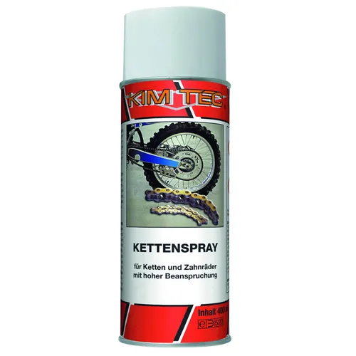 400ml Kim Tec Kettenspray für Ketten und Zahnräder mit hoher Beanspruchung
