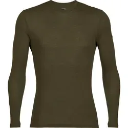 Icebreaker M 175 Everyday Long Sleeve Crewe loden (069) XL - Funktionale Skiwäsche Oberteile für Männer, aus 100% Merinowolle, atmungsaktiv und geruchsresistent - perfekt für Outdoor-Aktivitäten und Reisen.