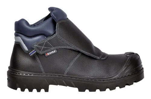 Cofra Schweißerschuh WELDER BIS UK S3, Größe 39 - Robuster Fußschutz für Schweißer, mit Hitzeschutz und rutschfester Sohle für maximale Sicherheit am Arbeitsplatz.