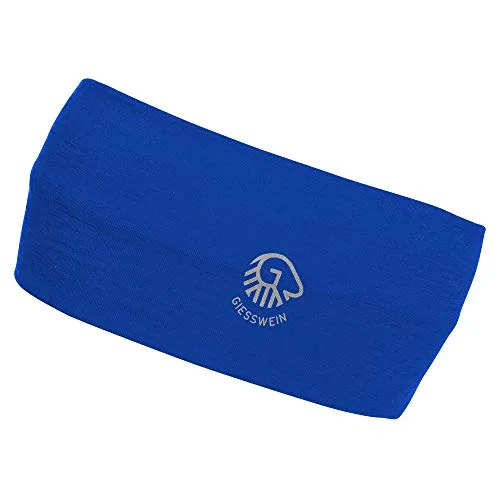 GIESSWEIN Stirnband Brentenjoch - Merino Jersey Headband für Sport - Sport-Stirnband aus 100% Merinowolle, ideal für Skifahren und Wandern, leicht, helmkompatibel und feuchtigkeitsregulierend für optimalen Tragekomfort.