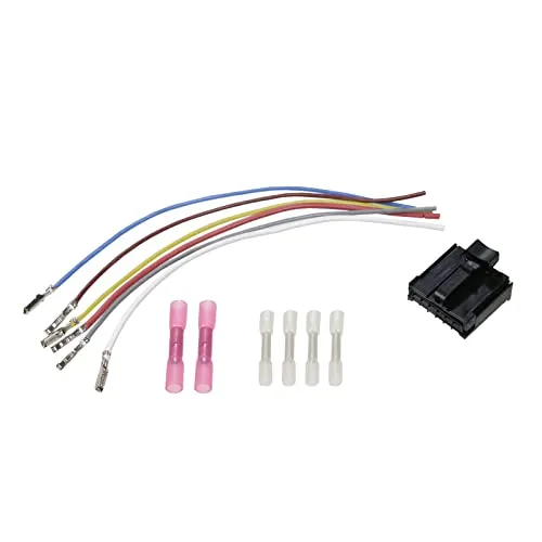 AG Automotive Kabel Reparatur Set Lenkstockschalter Blinker 735374187 - Adapter für 6-poligen Stecker, passend für Fiat Ducato 244, sorgt für zuverlässige Blinkerfunktion und einfache Installation.