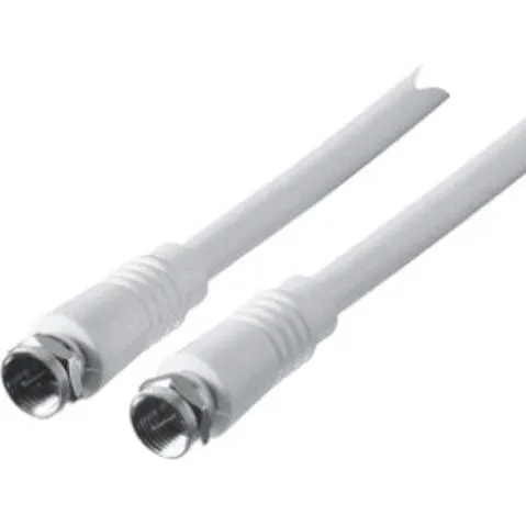 Schwaiger Sat Empfängerkabel 75 dB 1,5m Weiß