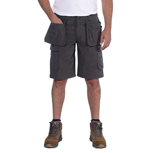 Carhartt® STEEL MULTIPOCKET SHORT 104201 - W40 - Arbeits- & Schutzkleidung mit Relaxed Fit, robustem Stretch Ripstop und Cordura®-verstärkten Taschen für höchste Funktionalität und Bewegungsfreiheit.