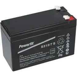 Exide Powerfit Bleiakku AGM 12V 7,2Ah S312/7 S von Exide