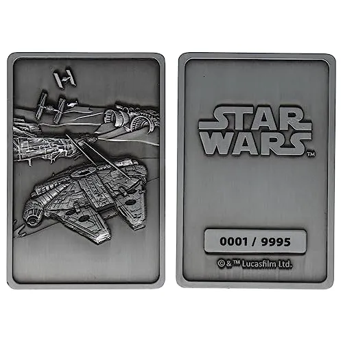Star Wars Ingot - The Millenium Falcon - PlayStation 4, einzigartiger Sammler-Ingot in Form des legendären Raumschiffs für echte Star Wars-Fans.