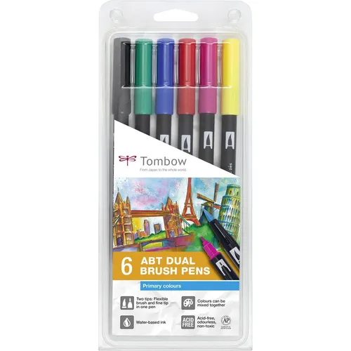 Tombow Fasermaler ABT 6er (6 x) (272472061)