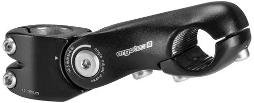 Ergotec Vorbau KobraVario Ahead Ø 28.6mm Lenker 25.4mm verstellbar schwarz 100mm