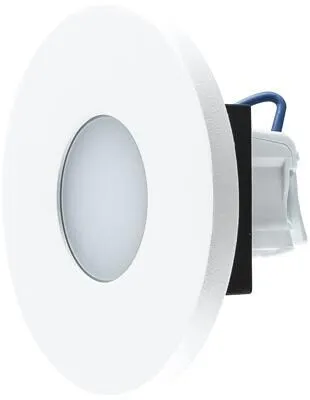 EVN Lichttechnik LED Wandeinbauleuchte 230V 3000K IP44 - Wandleuchte mit IP44 Schutzart, ideal für Wand- oder Möbelmontage, bietet effiziente Orientierungsbeleuchtung und benötigt kein zusätzliches Betriebsgerät.