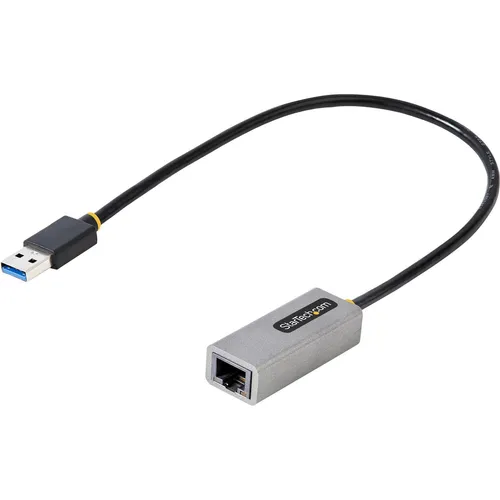 StarTech.com USB 3.0 zu Gigabit Ethernet Netzwerkadapter - WLAN-Zubehör, USB 3.2 Gen 1 für schnelle Datenübertragung und zuverlässige Netzwerkverbindung in Space-grau.