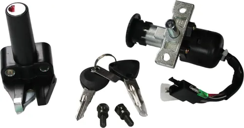 Schlossset für MBK / YAMAHA Stunt / Booster / Booster Road / Spirit Bj.90-02 / BWs / Slider Bj.99-02, 2 teilig