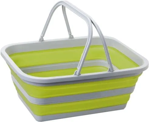 Brunner Holdall Fold-Away Faltkorb, 16l, grün