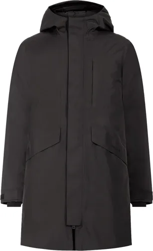 Didriksons Kenny 7 Herren Parka - Größe L, Farbe Schwarz - Funktionsjacke für Herren mit 2-Wege-Reißverschluss, verstellbarer Kapuze und praktischer Brusttasche - ideal für kalte Tage.