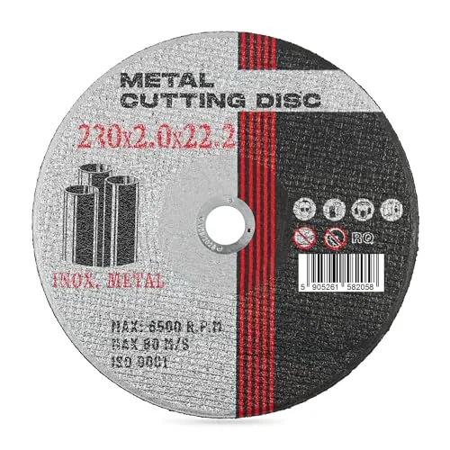 Trennscheiben Schneidscheiben 230mm x 22,2 x 2,0 mm Metall Stahl Edelstahl INOX Blech Winkelschleifer Elektrowerkzeuge Dünn Trennscheibe Flexscheiben