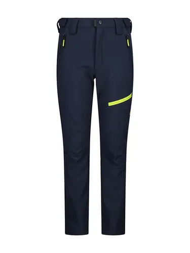 CMP Kinder Softshell Hose (Größe 176, blau) - Wanderhose für Jungen, robust und wetterfest, ideal für Herbst- und Wintertouren mit Stretch für optimalen Komfort.