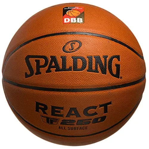 Spalding 77216Z Basketbälle Orange 7 - Rutschfeste Oberfläche - Basketbälle mit rutschfester Oberfläche für optimalen Ballgriff, ideal für Training und Wettkampf.