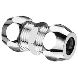 Schell Gerade Doppel Verschraubung 064360699 3/8 x 3/8, 8 mm, verchromt