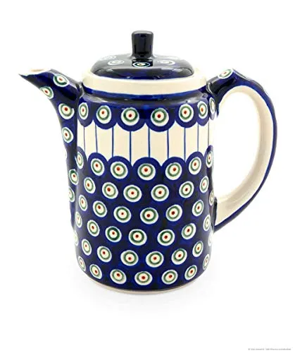 Kaffee- & Teekannen Blau von Bunzlauer Keramik