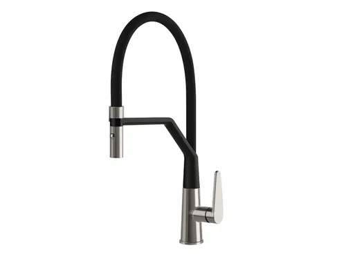 Systemceram Tono Pro Edelstahlfinish Hochdruckarmatur von systemceram