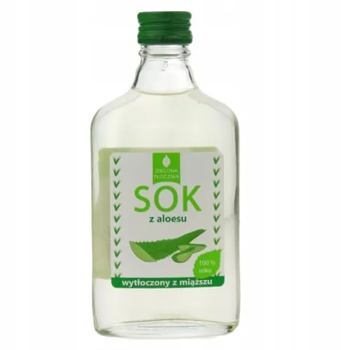 100% Aloe-Saft, aus dem Fleisch gepresst 200ml Zielona tlocznia