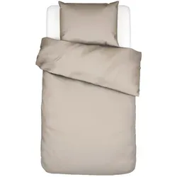 Essenza Bettwäsche Alabaster 135x200 cm - Hochwertige Satin-Bettwäsche in Alabaster, Oeko-Tex® Standard 100, aus atmungsaktiver Baumwolle für perfekten Schlafkomfort und pflegeleicht bis 40°C waschbar.