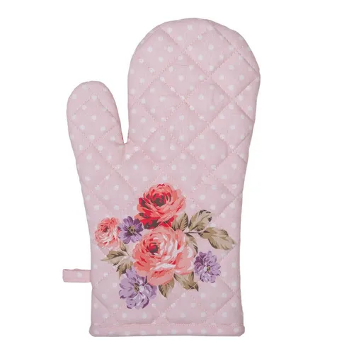 Clayre & Eef 1x Topf Backofen Ofenhandschuh Rosa #2022189