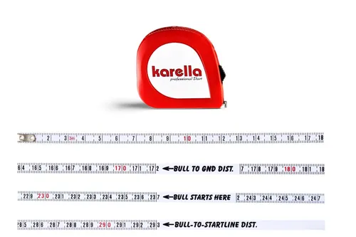 Metrikband Karella Rot 8349.01 Dartscheibe Karella