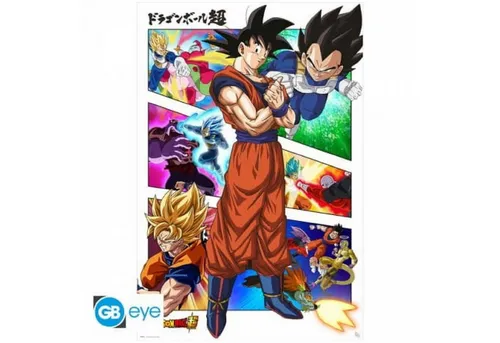 ABYstyle Poster DRAGON BALL SUPER - Poster Maxi 91.5x61 - Panels