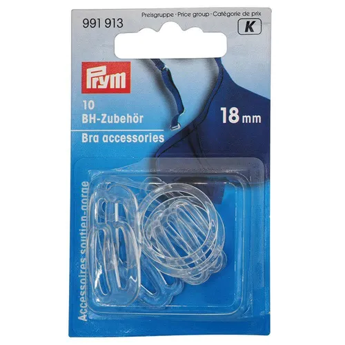 Prym BH-Zubehör KST 18 mm transparent