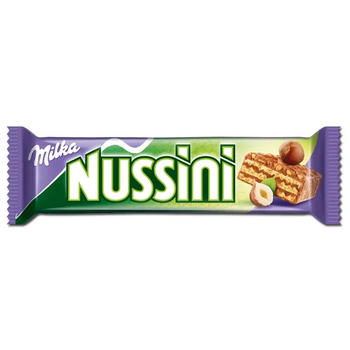 Milka Nussini Haselnuss, Schokolade, 31,5g Riegel 32,26€/1kg