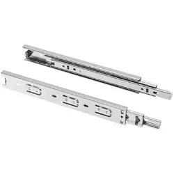 MS Beschläge Vollauszug verzinkt Schubladenauszug 45mm Höhe Teleskopauszug Kugelführung 600mm