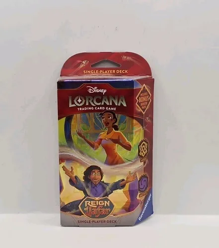 Disney Lorcana: Reign of Jafar - Starter Deck Amethyst and Amber ENGLISCH L2