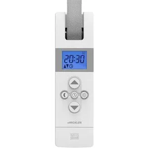WIR-Elektronik Gurtwickler eW820 Comfort - Elektrischer Gurtwickler für Unterputz-Installation, ideal für Kunststoff- und Alu-Rollläden bis 50kg Zugkraft. Mit dimmbaren LC-Display und Softstart-Funktion.