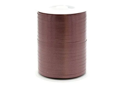 Star Geschenkband, Geschenkband Ringelband 5mm x 500m Rolle Braun