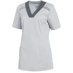 Schlupfkasack Damen silbergrau/anthrazit, Gr. XL