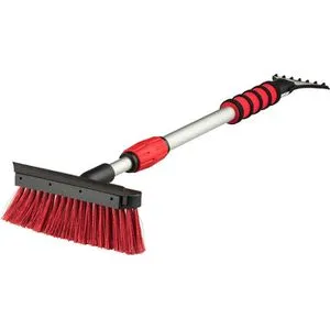 Nigrin Eiskratzer 6187 mit Teleskopgriff - Autoreinigung & Pflege – Stabiler Eiskratzer mit Teleskopgriff (58-91 cm) und Schneebesen für müheloses Entfernen von Schnee und Eis. Ergonomischer Softgriff sorgt für hohen Komfort.
