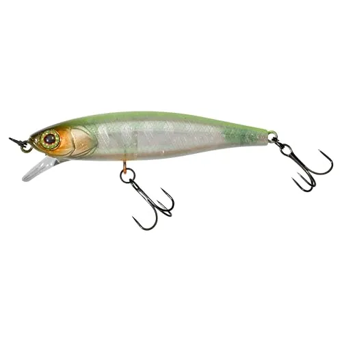 Illex Tiny Fry Wobbler 65 SP 5,6g schwebend Chartreuse Back Yamame - Kunstköder für Barsch, Forelle und mehr. Mit schwebendem Design und hoher Lockwirkung für erfolgreiche Angelausflüge.
