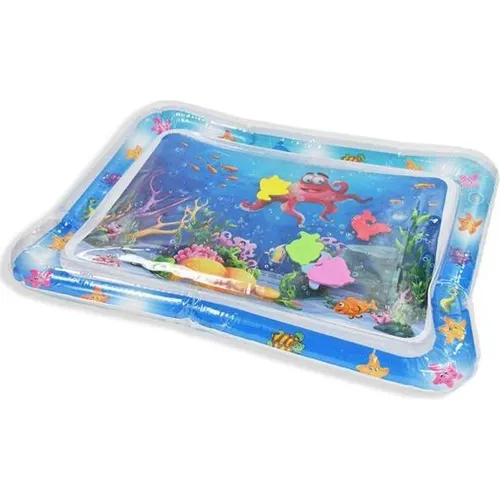 Kögler 89520 - Bunte Wasserspielmatte mit lustigen Tieren, fördert motorische Fähigkeiten und ideal für Kinder bis 6 Jahre, ca. 69 x 51 cm