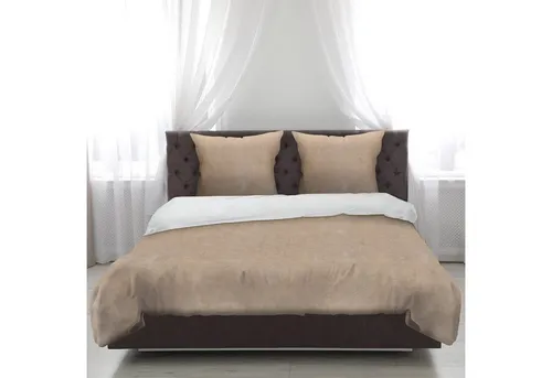 Bestlivings Wendebettwäsche Cashmere Touch, Mikrofaser, 2 teilig, bei 60°C waschbar, trocknergeeignet, Bett 155x220cm + Kissen 80x80cm
