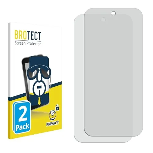 BROTECT 2 Stück Anti-Spy Blickschutzfolie für Google Pixel 10a (case-friendly) Privacy Screen Protector [Displayschutz, Sichtschutz]