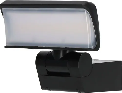 Brennenstuhl LED Strahler WS 2050 S - 20W Außenstrahler mit 1680lm - Wetterfester LED Außenstrahler 20W mit 1680lm, IP44 und schwenkbarem Kopf für optimale Lichtverteilung. Ideal für Hauseingänge und Gärten. Einfache Montage garantiert!