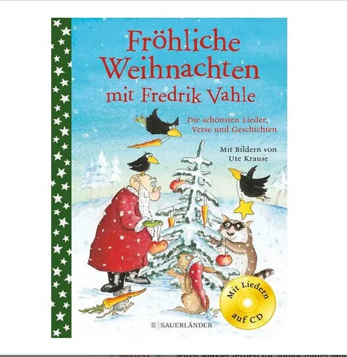 mit CD Fröhliche Weihnachten ►►►UNGELESEN Fredrik Vahle Lieder Verse Geschichten